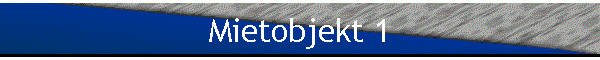 Mietobjekt 1